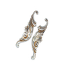 European Style Dainty Zinc Alloy 64mm Door Handle Cupboard Handle Furniture Handle