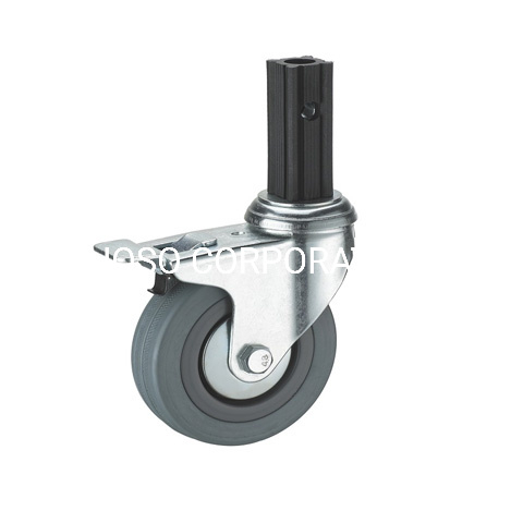 Steel And Plastic Industrial Caster Table Caster Load 100kg Caster