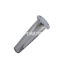 Factory Supply Metal Bright Chrome Cabinet Furniture Leg Bed Leg Wardrobe Leg