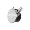 Factory Supply Zinc Alloy with Plastic Shelf Support with Screw Furniture Accessories