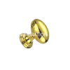Hot Sale Zinc Alloy 22mm Mushroom Golden Door Knob Office Drawer Knob