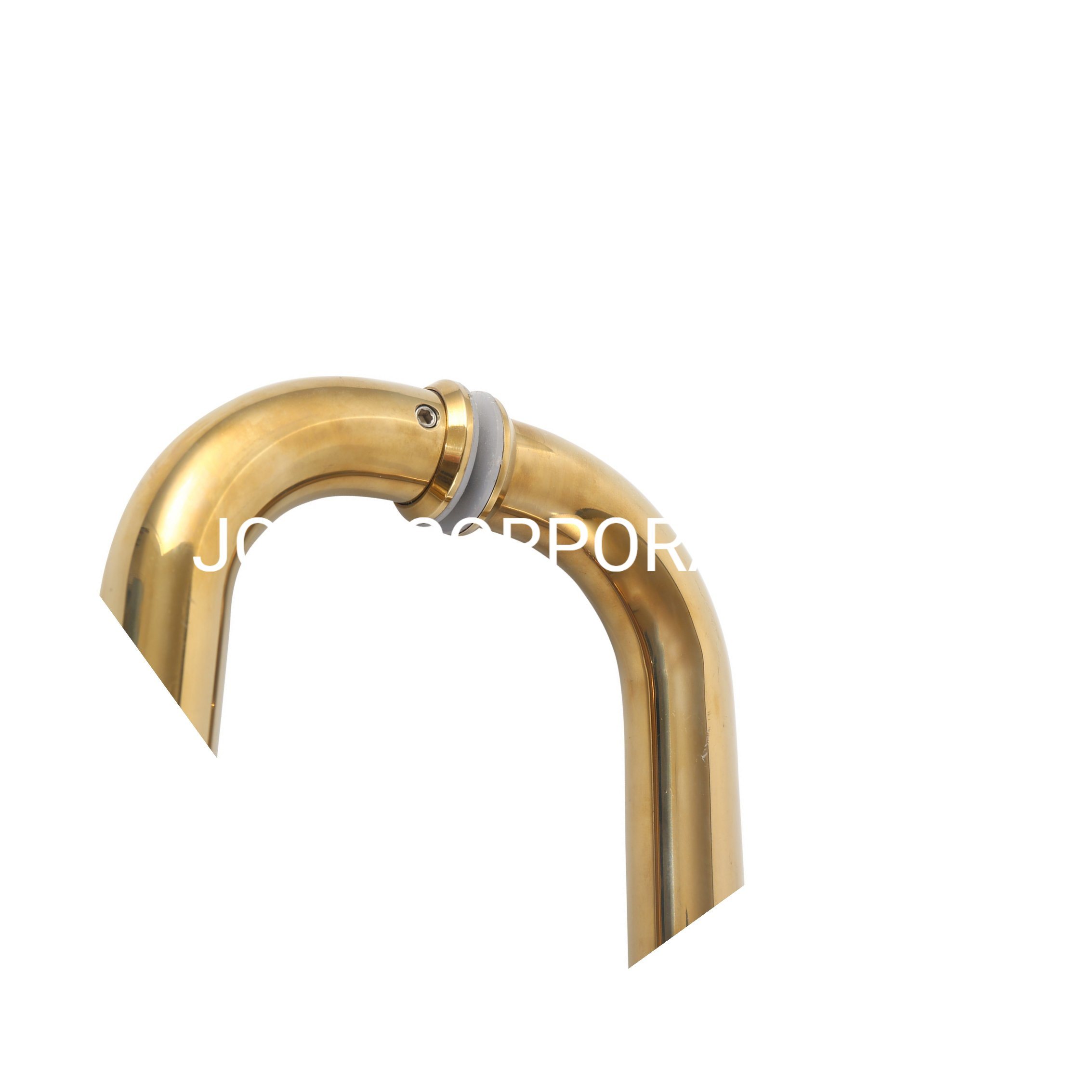 Brass Plated Tubular Stainless Steel 304 Pull Handle of Furniture Hardware for Glass Door