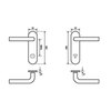 Fashion Stainless Steel 304 Handle with Lock Emergency Handle