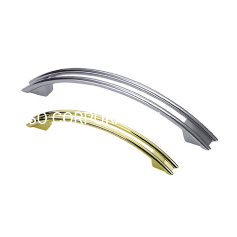 Zinc Alloy 64mm Golden Furniture Accessories Decoration Handle Furniture Hardware Wardrobe Handle