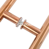 Stainless Steel Golden Glass Door Pull Handle Cc450 Furniture Polished Handle Stain Handle Door Knob