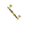 Factory Supply Zinc Alloy 300mm 450mm Black And Golden Door Furniture Handles Furniture