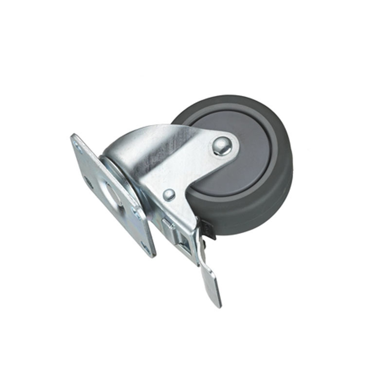 Factory Supply Height 100mm 125mm 150mm PP Caster Wheel Industrial Caster