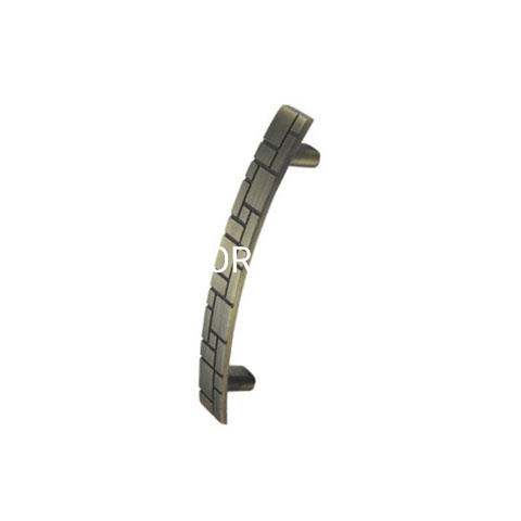 Zinc Alloy Antique Brass 96mm 128mm 160mm Square Handle Chest Handle