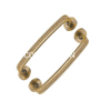 European Style Zinc Alloy Golden 270mm Door Handle Office Innerdoor Handle