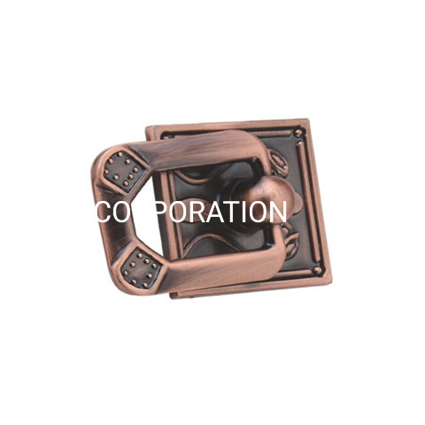 Zinc Alloy 28mm Square Antique Copper Handle Knob Drawer Handle Cabinet Handle