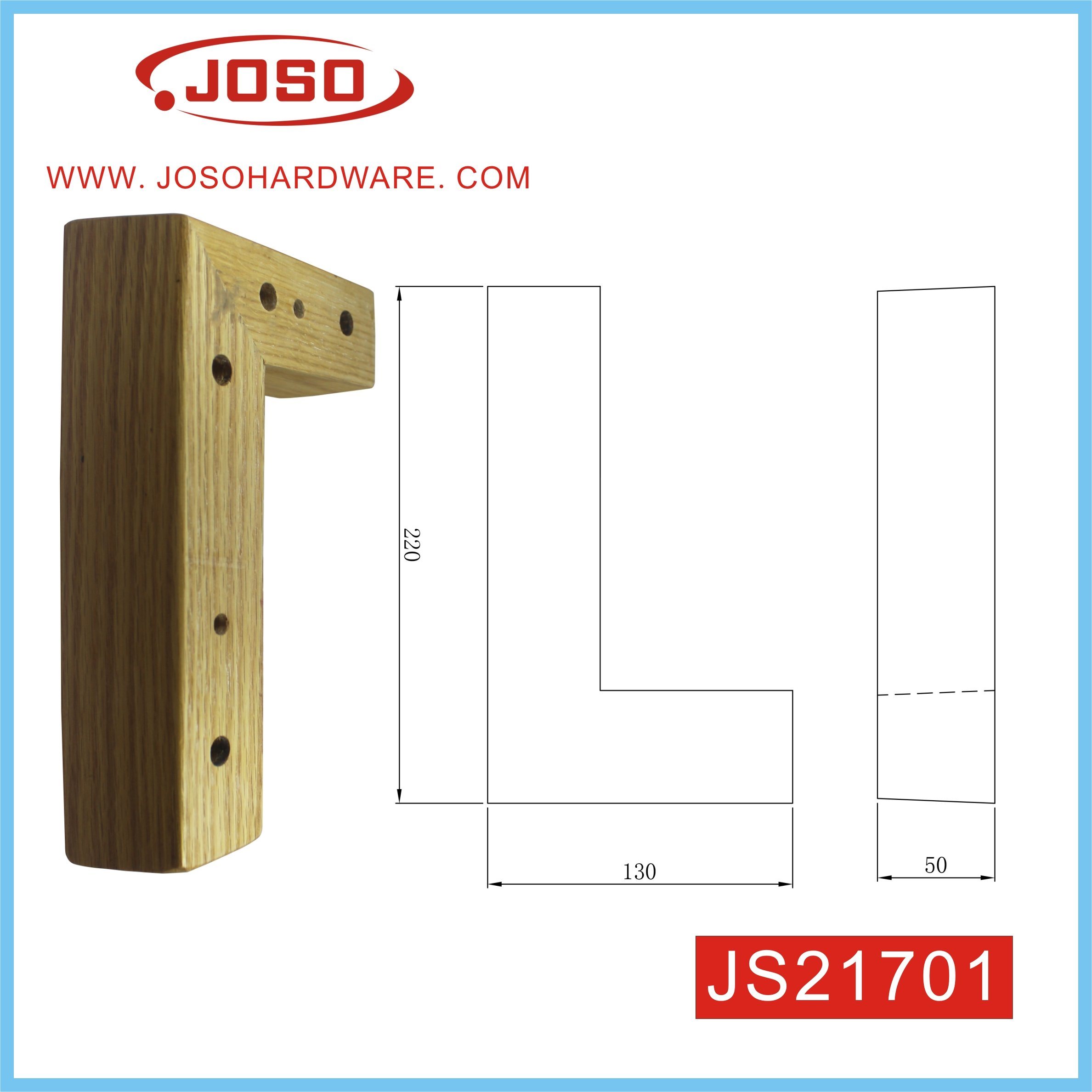 Solid Wooden Furniture Leg for Chair and Sofa
