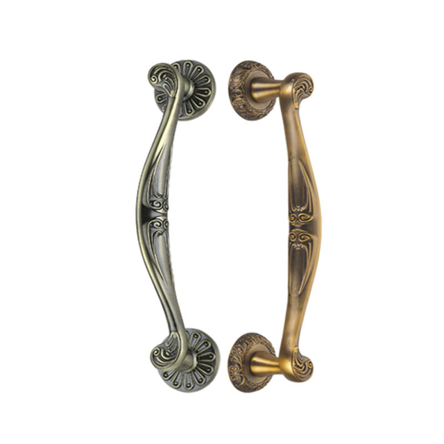 Decorative Classical Zinc Alloy Handle for Door