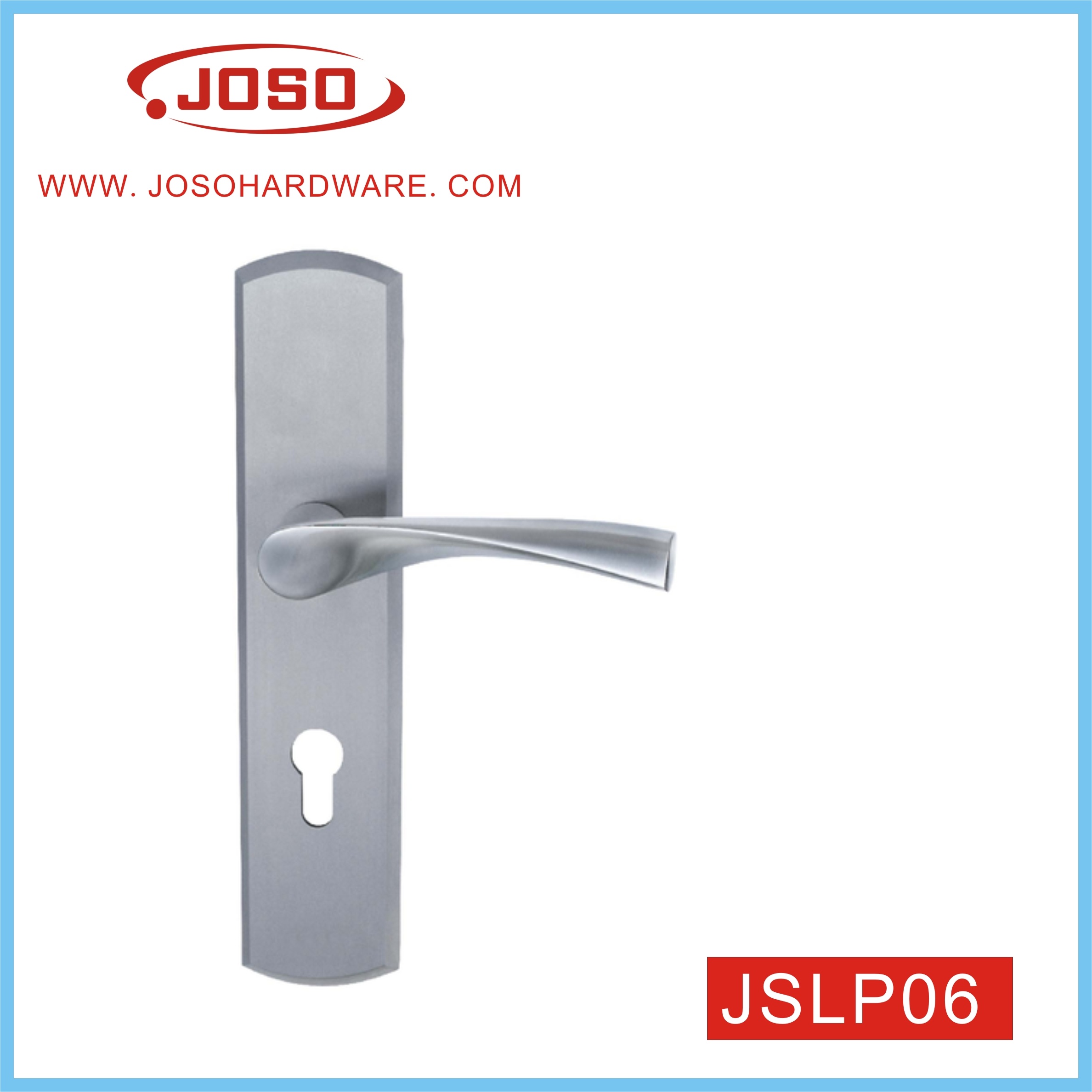 Popular Furniture Accessories of Pull Handle with Plate for Door