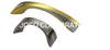 European Style Zinc Alloy Decoration Handle Double Colour Metal Handle Small Handle
