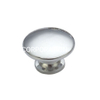 Zinc Alloy 38mm Small Handle Bright Chrome Plated Handle Cupboard Knob