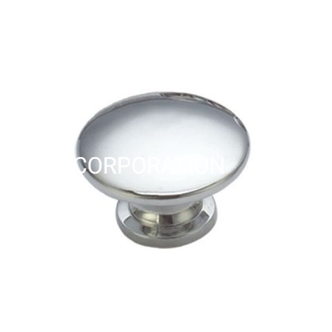 Zinc Alloy 38mm Small Handle Bright Chrome Plated Handle Cupboard Knob