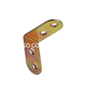 Factory Supply Steel Yellow Zinc Plated Corner Connector Furniture Fitting Bed Accessories