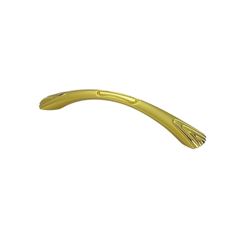 Zinc Alloy Black and Gold 64mm Drawer Handle Kitchen Handle