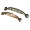 Zinc Alloy Hollow Pattern Antique Brass Handle Furniture Handle Cabinet Handle