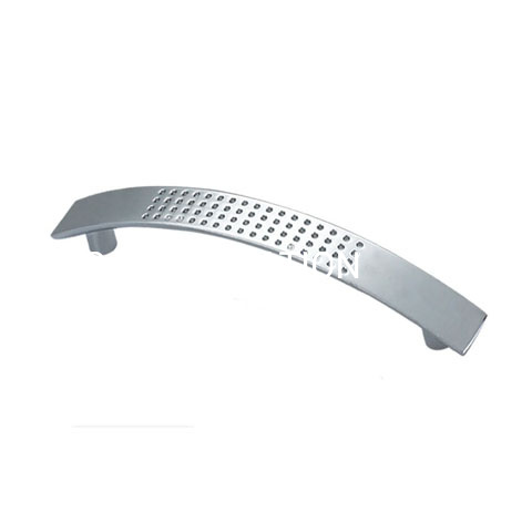 Wholesale Zinc Alloy 128mm Golden Plated Bow Dimpled Wardrobe Handle Drawer Handle