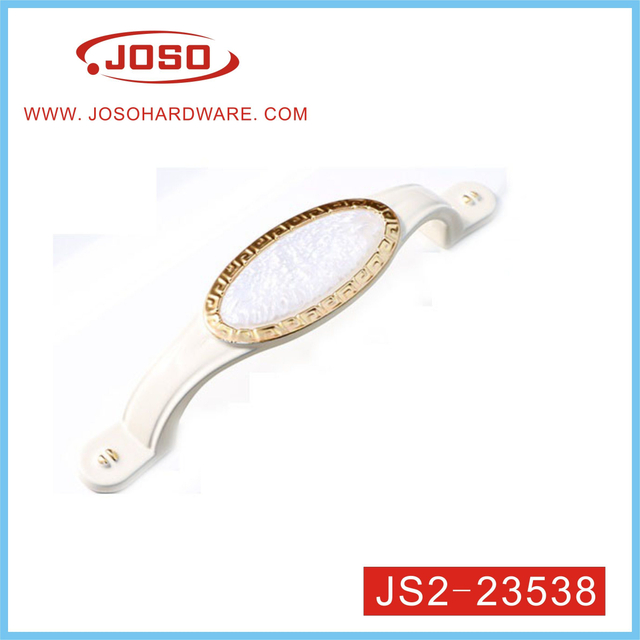 European Style Aluminum Alloy Ceramics Pull Handle of Furniture Hardware for Cabinet