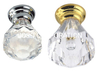 Steel with Crystal Cabinet Handle 32mm Wardrobe Knob Office Handle Dresser Handle