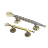 OEM Retro Style Zinc Alloy 64mm Gloden Cabinet Pull Handle Door Handle