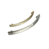 Factory Supply Zinc Alloy 96mm Brushed Golden Furniture Pull Handle Fashion Handle