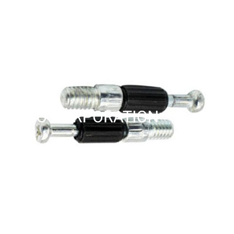 Popular Metal Bolt with Plastic Furniture Fitting Drawer Connector Cabinet Fitting