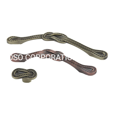 Wholesale Fashion Creative Antique Copper Cabinet Handle Dresser Drawer Knob Closet Knob