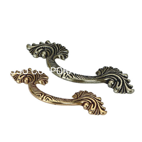 Wholesale Classic Golden Antique Brass 64mm Pull Handle Dresser Drawer Handle