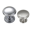 25mm 30mm 38mm Zinc Alloy Bright Chrome Plated Mushroom Knob Cabinet Drawer
