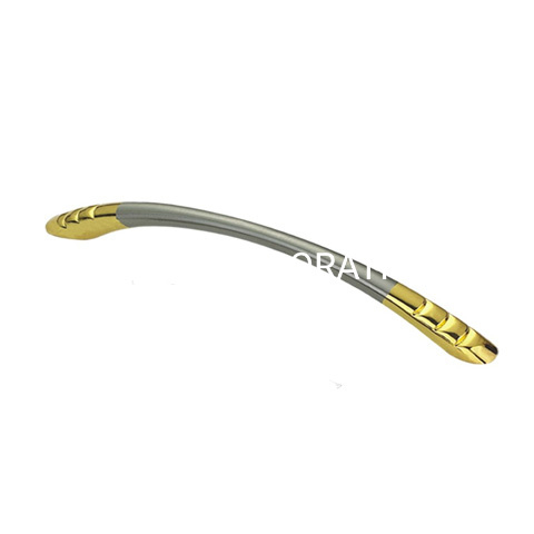 Hot Sale Zinc Alloy Golden and Brushed Pull Handle Cabinet Handle