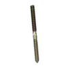Wholesale Steel M8 Yellow Plated Double Thread Screw Hanger Bolt Furniture Screw