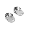 Zinc Alloy Wardrobe Rail Support Tube Holder Colset Accessories