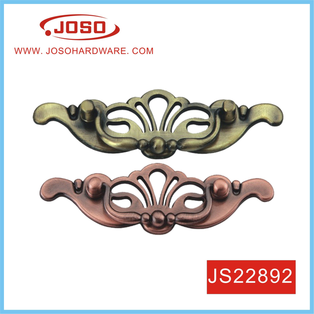 Flower Style Calssic Antique Copper Handle for Drawer