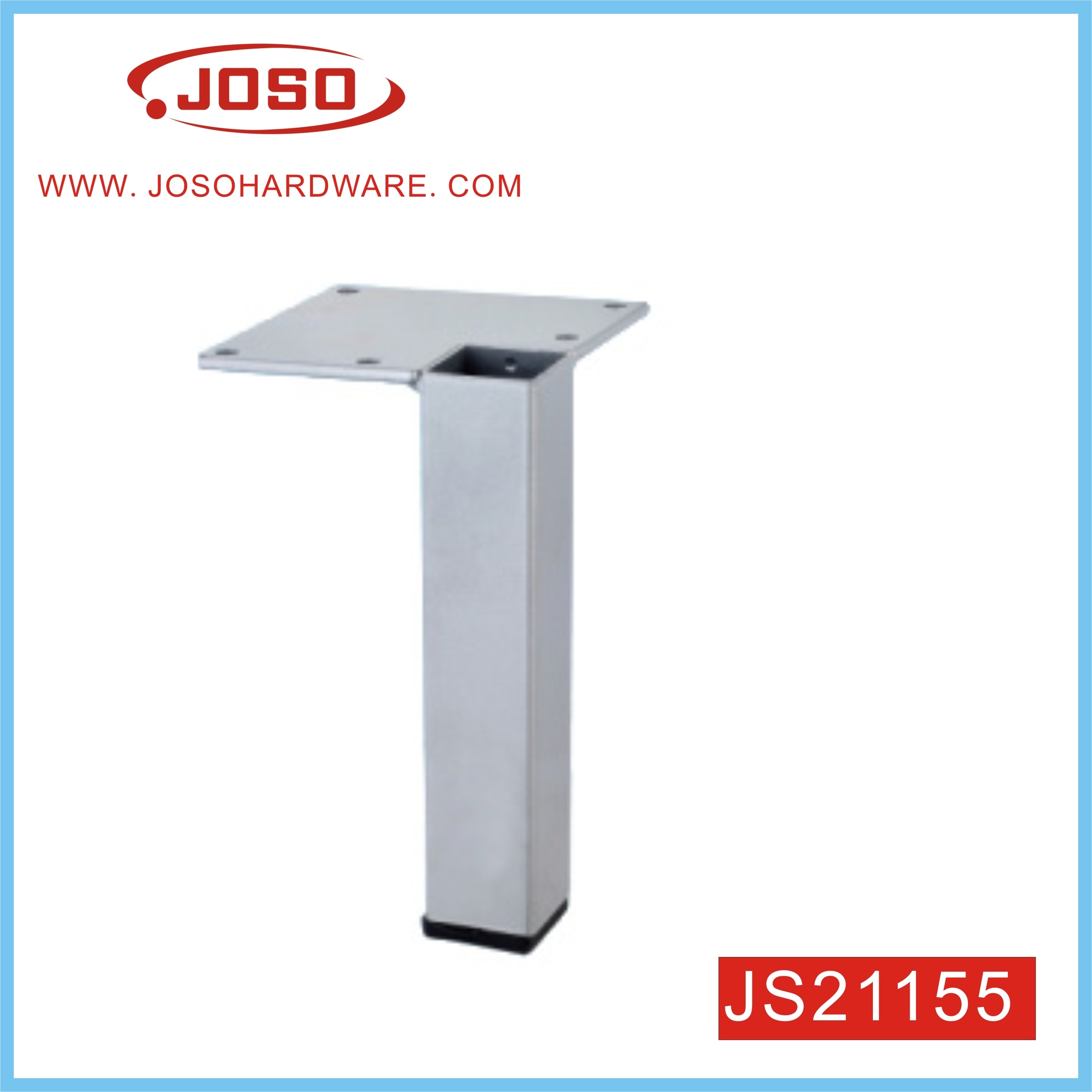 Metal Square Furniture Leg for Sofa and Cabinet