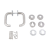 Stainless Steel Best Safe Security Door Lock with Cylinder Satin Lever Handle