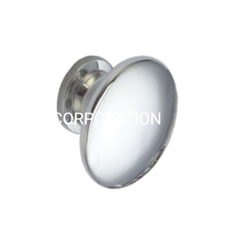 Zinc Alloy 38mm Small Handle Bright Chrome Plated Handle Cupboard Knob
