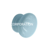 Popular 32mm Colorful Mushroom Zinc Alloy with Ceramics Blue Handle Wardrobe Handle