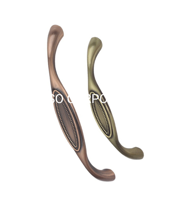 Zinc Alloy Antique Brass Cabinet Handle Dresser Handle Furniture Handle