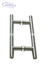 H Shape Stainless Steel Glass Door Handle Tube Handle Cc160 Pull Handle