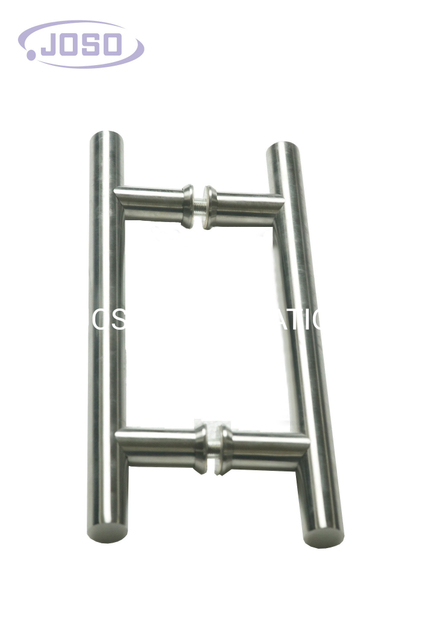 H Shape Stainless Steel Glass Door Handle Tube Handle Cc160 Pull Handle