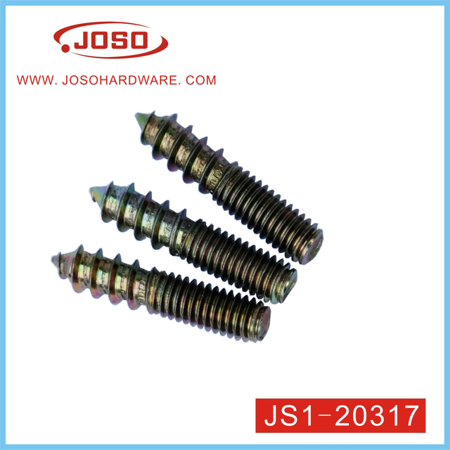 Popular Steel M6 Hanger Bolt of Furniture Accessories for Wood Shelf Support