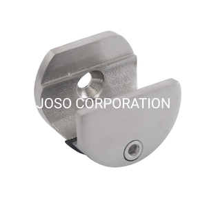 Stainless Steel 304 Sliding System Glass Clip for Glass Door 