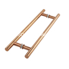 Stainless Steel Golden Glass Door Pull Handle Cc450 Furniture Polished Handle Stain Handle Door Knob