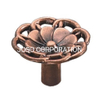 Fashion Zinc Alloy Flower Style Furniture Handle Cabinet Knob Wardrobe Knob