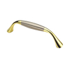 High Quality Zinc Alloy 64mm Golden And Brushed Furniture Handle Cabinet Accessories