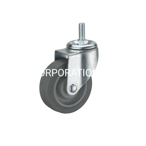 Factory Supply Steel And PP Height 100mm 125mm 150mm Furniture Caster Medical Caster