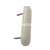 PP with Metal White Double Nail Glide Furniture Accessories Table Protector